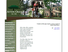 Tablet Screenshot of aftonoaks.org